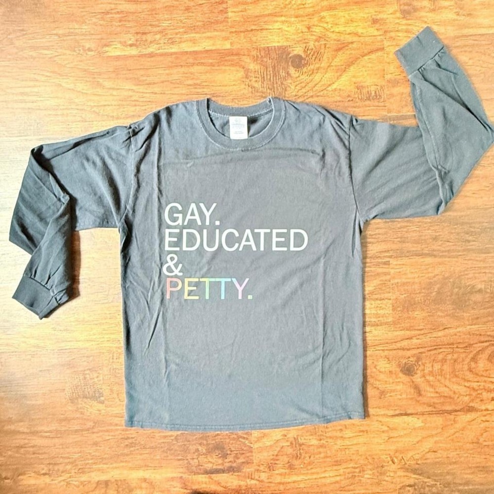 LGBTQ Pride long sleeve funny shirt‎ medium gay pride